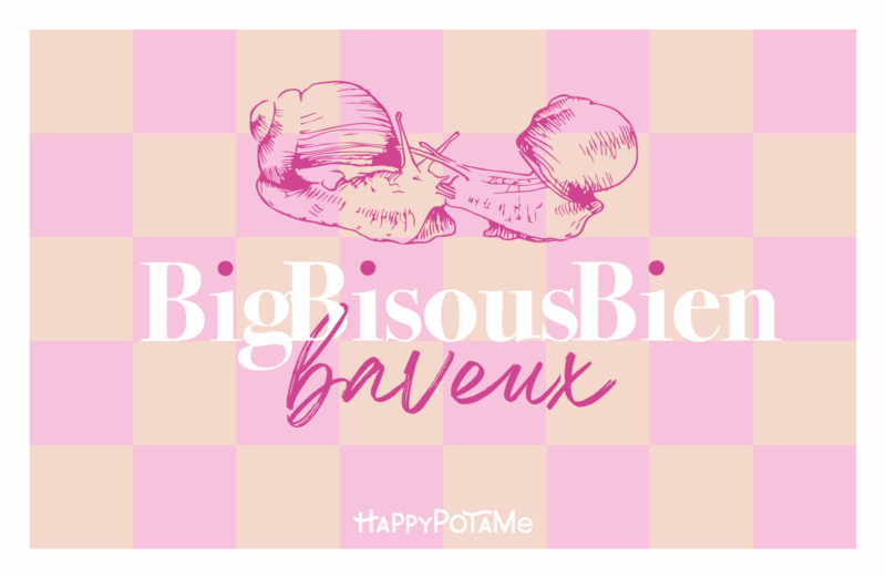 Carte "Big Bisous Bien Baveux" – Image 2