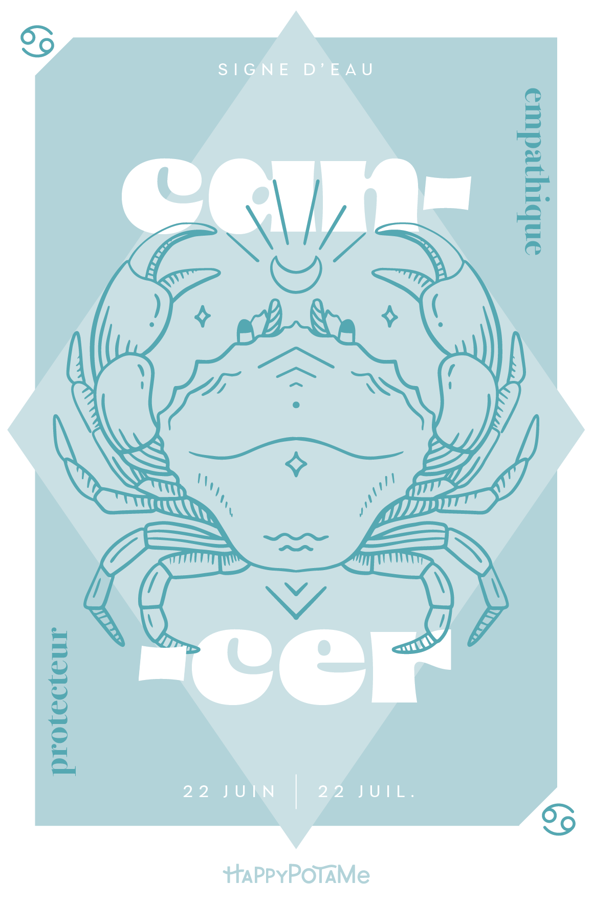 Carte zodiaque Cancer – Image 3