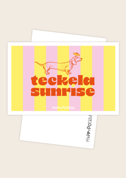 Carte "Teckela Sunrise"